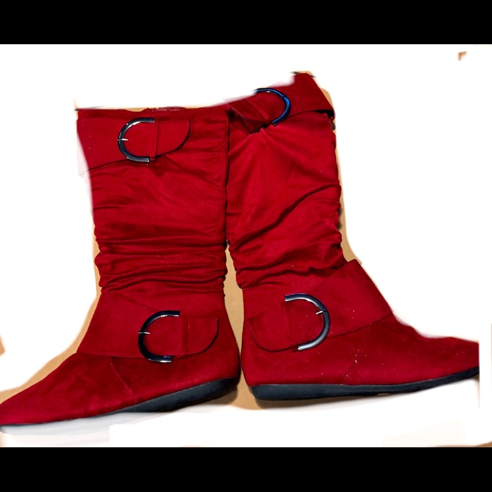 Red boots